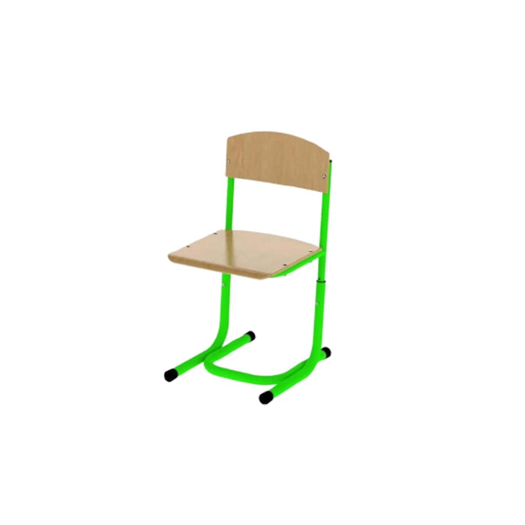 Стілець учнівський РОЗКОМ регульований, посилений, розмір 390х445х680-720-760-800 мм, h=340-380-460 мм.